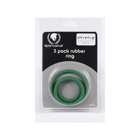 Rubber C-Ring Set 1.25 1.5 2 - Green
