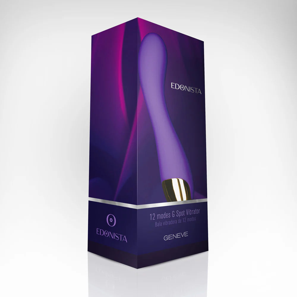 Geneve G Spot Vibrator Purple & Gold