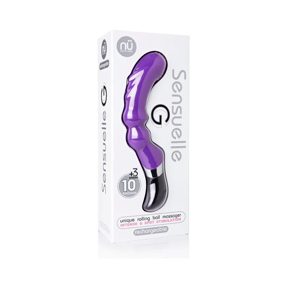Sensuelle G Rolling Ball Massager - Purple