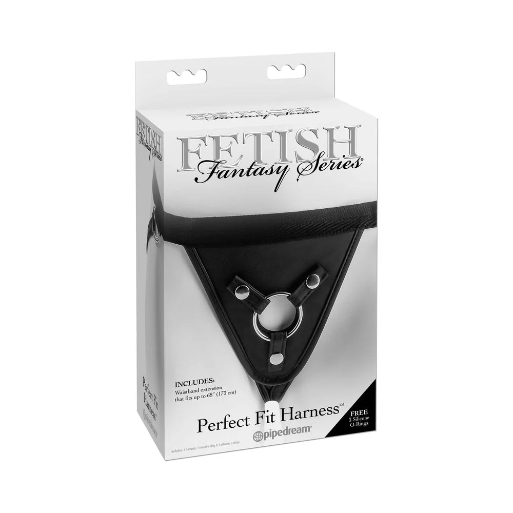 Perfect Fit Harness Black