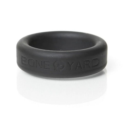 Boneyard Silicone Ring 1.2 inches Black