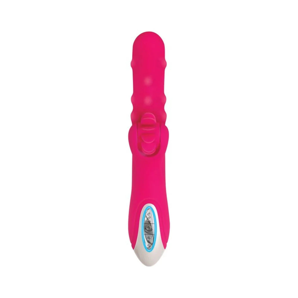 Evolved Love Spun Silicone Rechargeable Pink