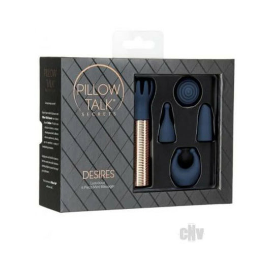 Pillow Talk Secrets Desires 6pc Set