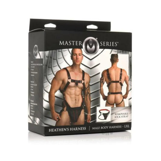 Ms Heathers Male Body Harness L/xl