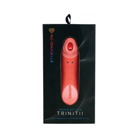 Sensuelle Trinitii Suction Tongue Coral