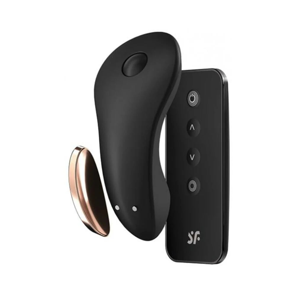 Satisfyer Little Secret Panty Vibrator - Black