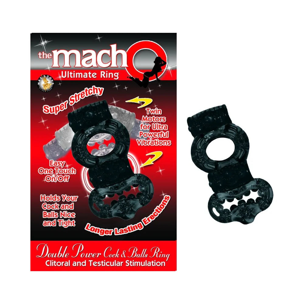 Macho 2x Power Cock/ball Ring