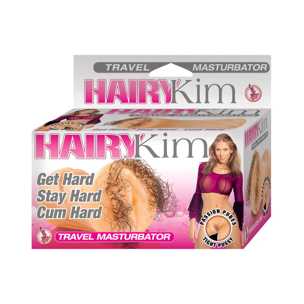 Hairy Kim Travel Pussy Masturbator Beige