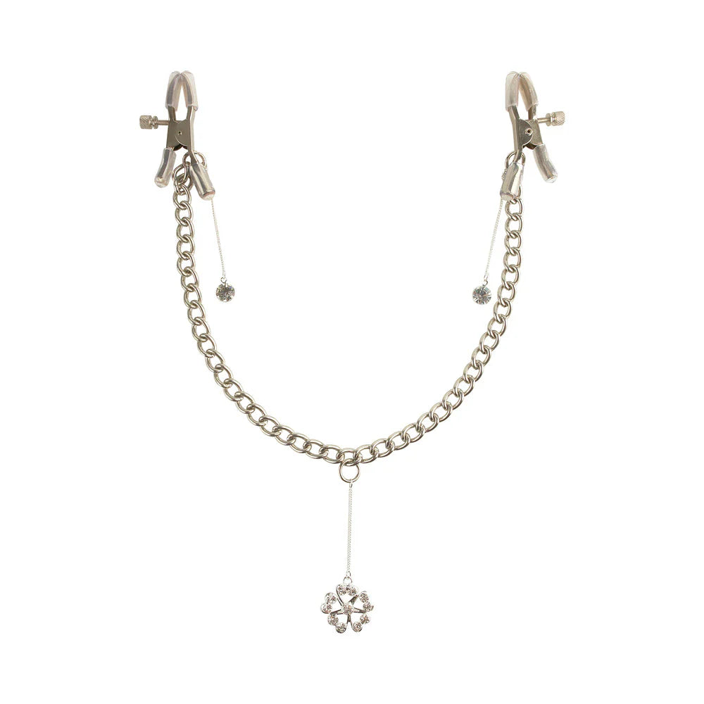 Fetish Fantasy Crystal Nipple Clamps