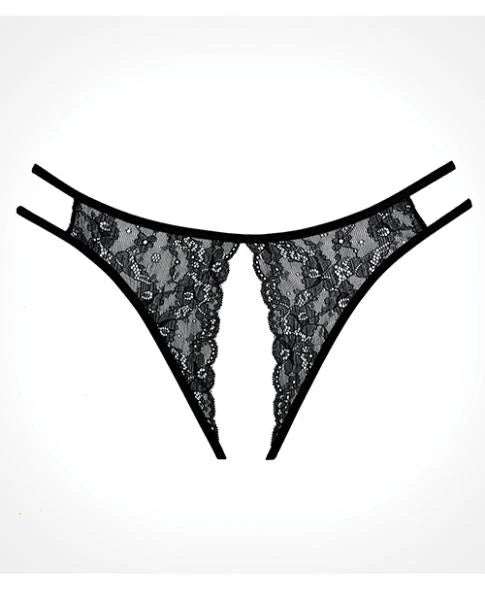 Adore Sweet Honey Panty Black O/S