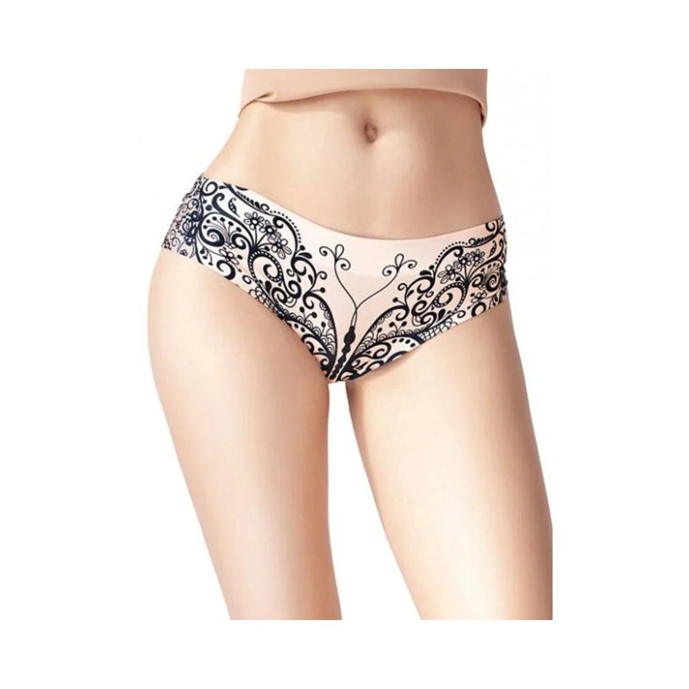 =mememe Lace Butterfly Printed Slip Lg