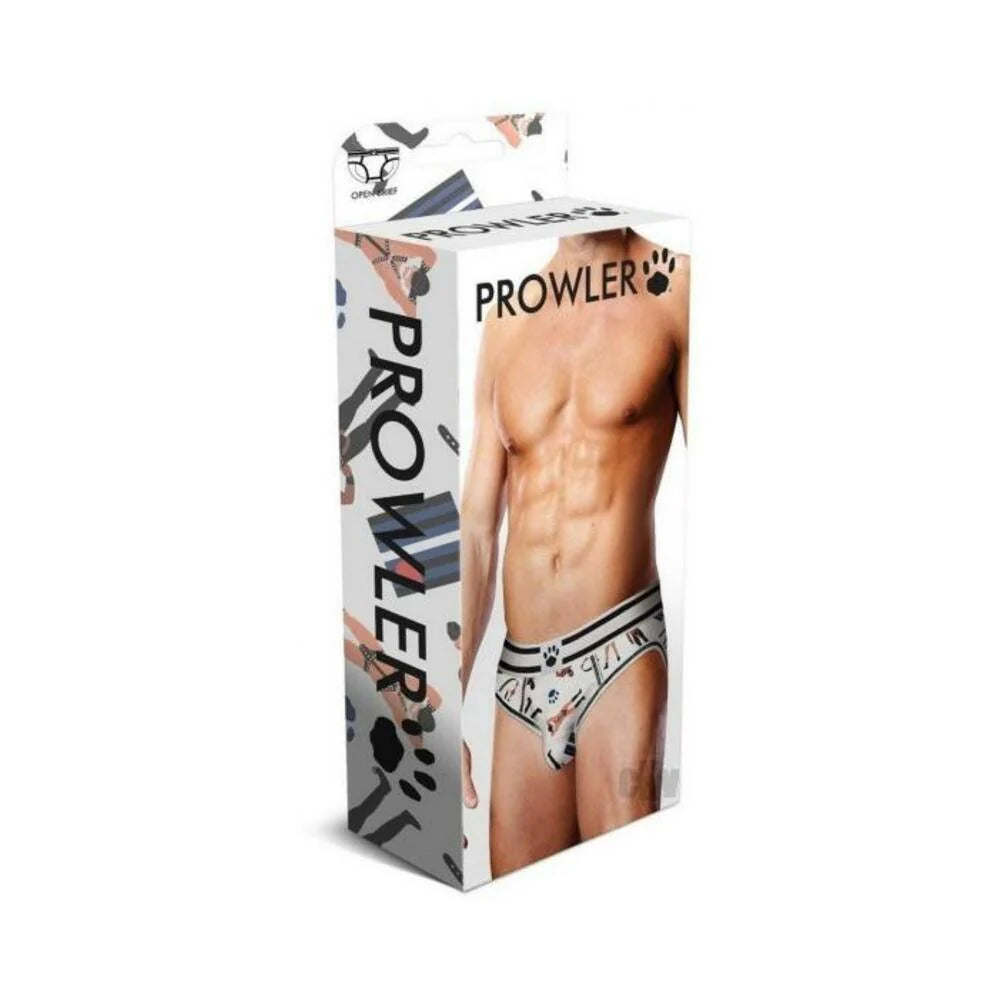Prowler Leather Pride Open Brief Lg Ss23