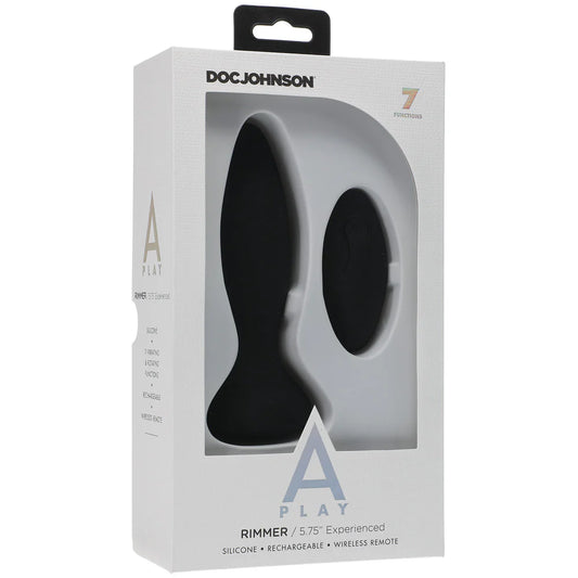 A-play Rimmer Experi Plug W/remote Blk