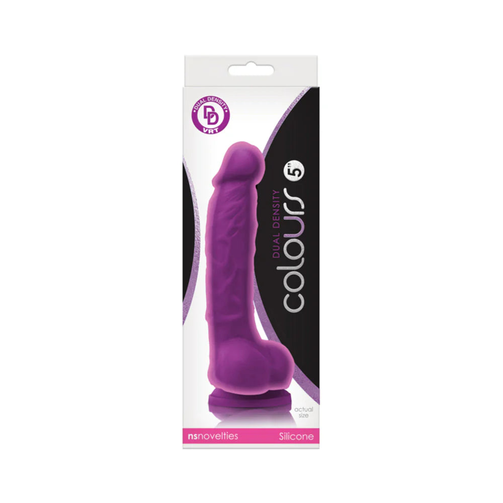 Colours Dual Density 5 inches Dildo