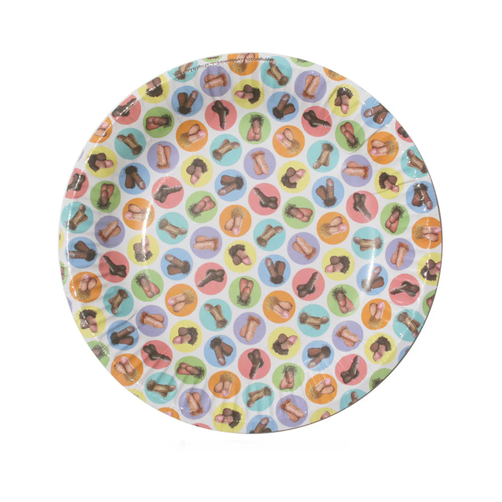 Mini Penis Plates Pack Of 8