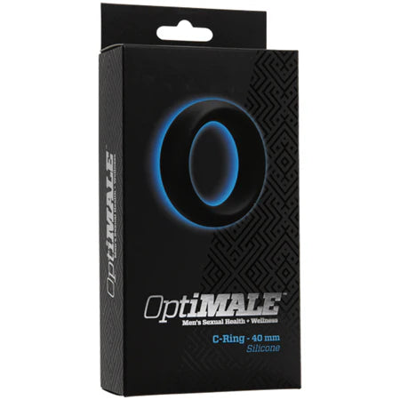 OptiMale C Ring Thick - 40 mm Black