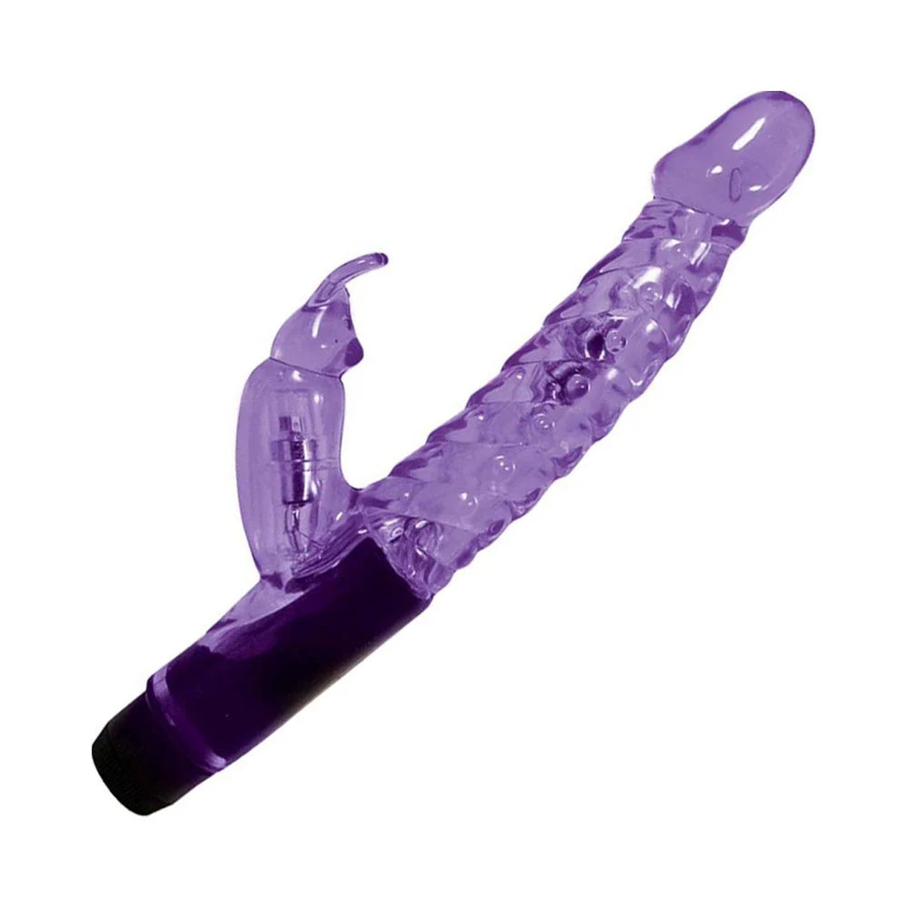 Mini Rabbit Vibro Wand (Purple)