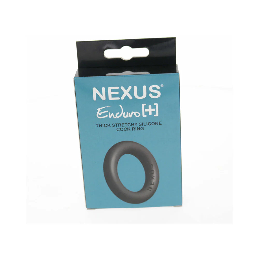 Nexus Enduro+ Thick Silicone Cock Ring - Black