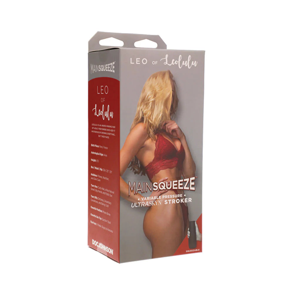 Main Squeeze - Leo Of Leolulu  -  Ultraskyn Stroker - Pussy Vanilla