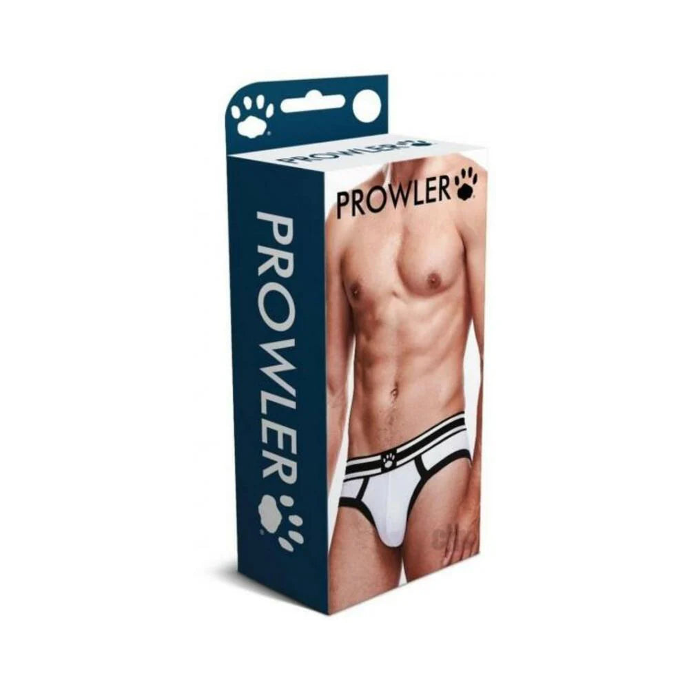 Prowler White/black Brief Lg