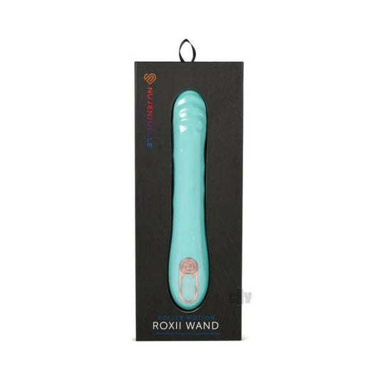 Sensuelle Roxii Wand W/roller  Elec Blue