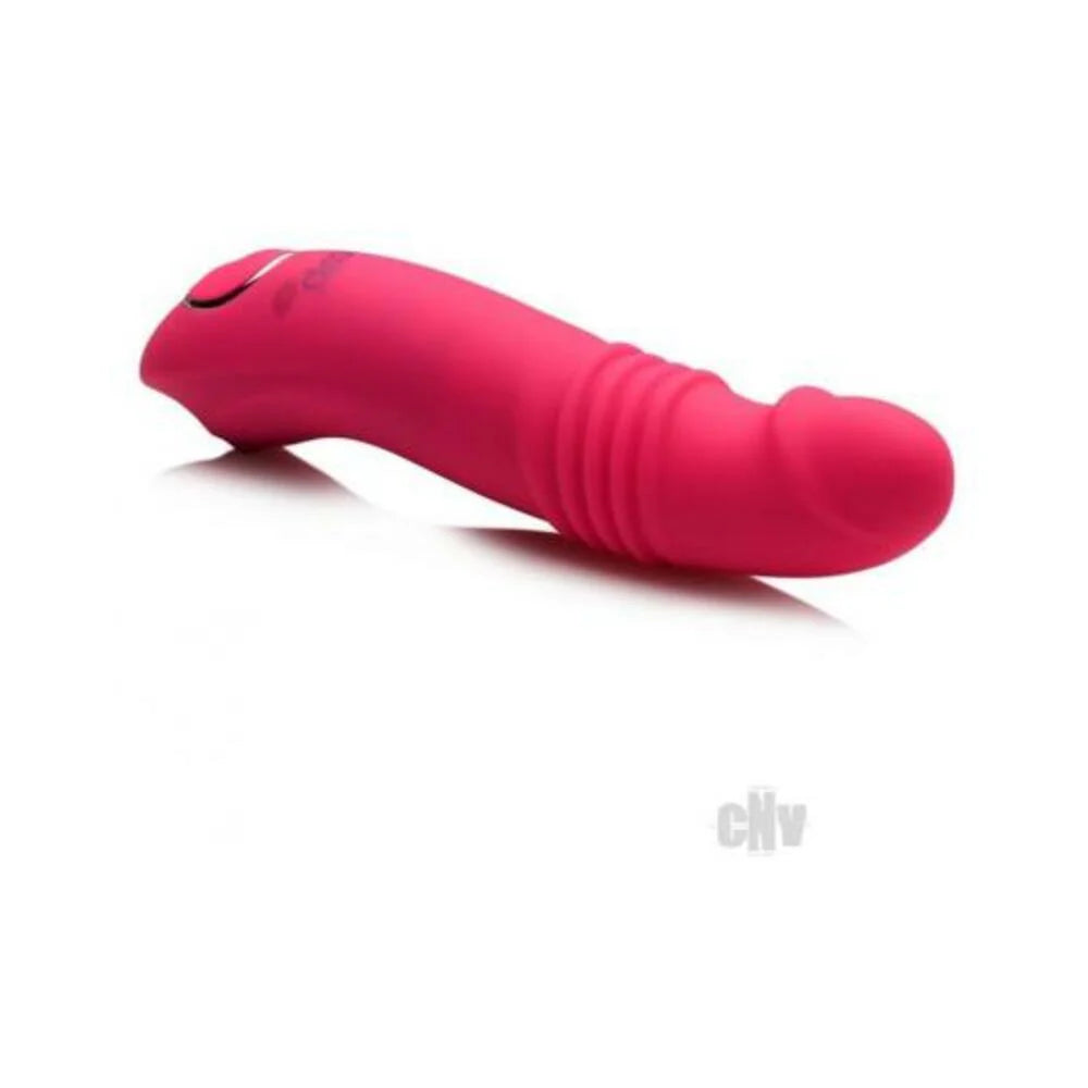 Gossip Blasters 7x Thrusting Silicone Vibrator Magenta
