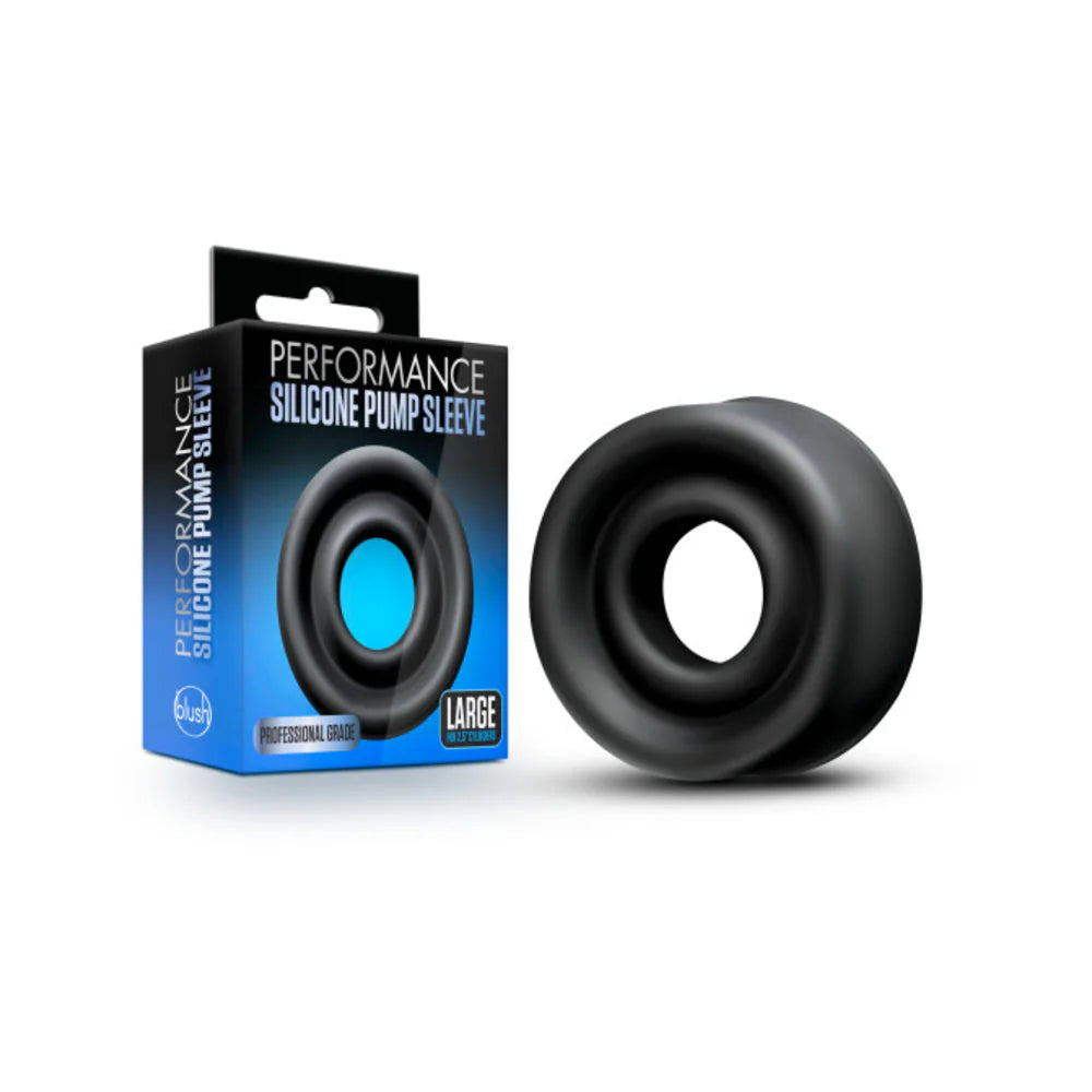 Performance - Silicone Pump Sleeve - Large - Black
