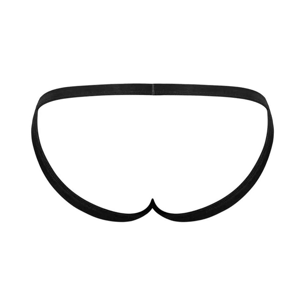 Male Power Hoser Hose Jock Black Sm