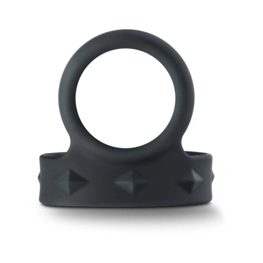 Performance - Vs7 - Silicone Cock & Ball Strap Large - Black