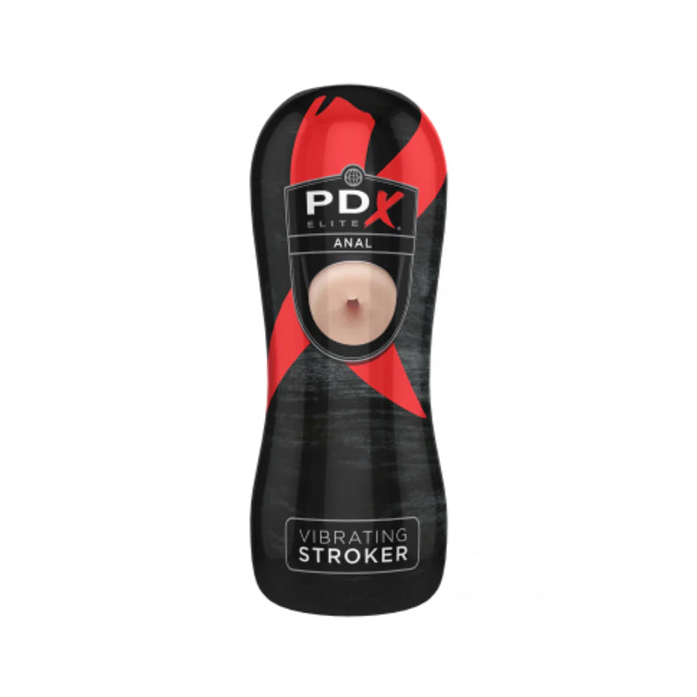 PDX ELITE Vibrating Stroker Anal