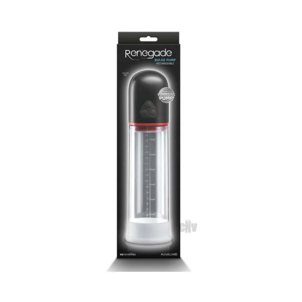 Renegade Bulge Vibrating Pump Black