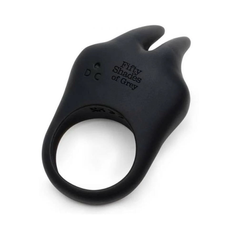 Fifty Shades Of Grey Sensation Rechargeable Vibrating Rabbit Love Ring