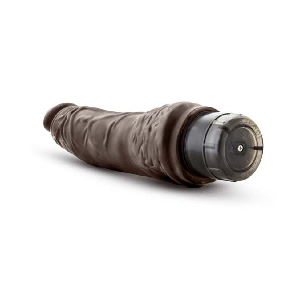 Mr. Skin Vibe 7 8.5 inches Realistic Vibrator Brown