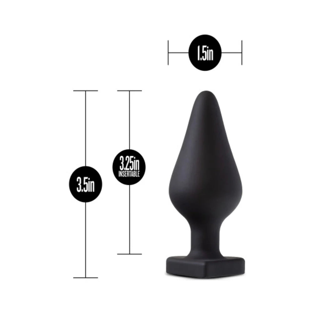 Temptasia Spank Me Butt Plug Black