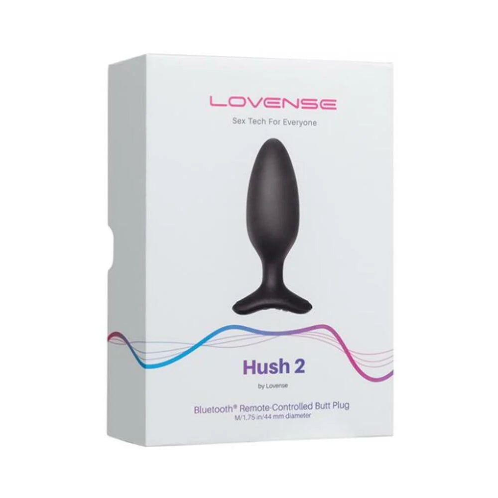 Lovense Hush 2 1.75" Butt Plug - Black