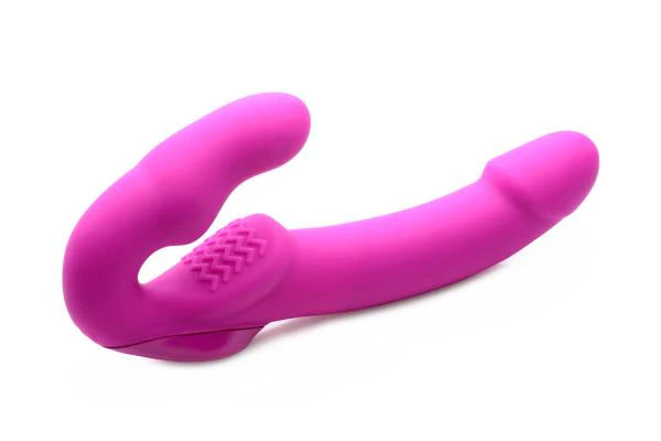Evoke Super Charged Vibrating Strapless Strap On