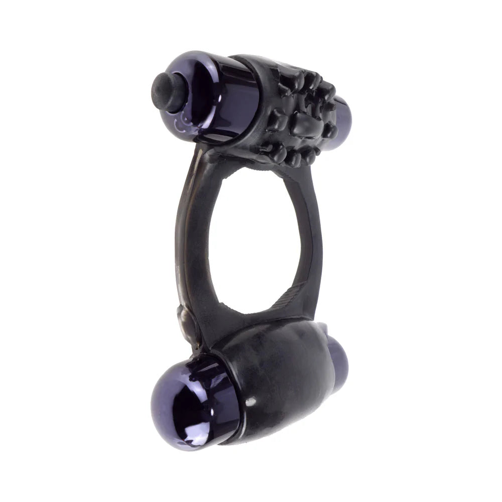 Fantasy C-Ringz Duo Vibrating Super Ring Black