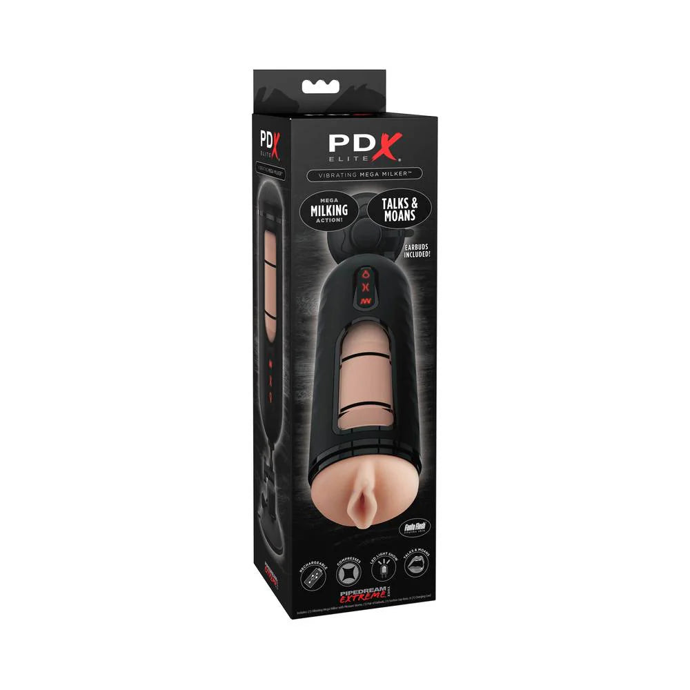 PDX ELITE Vibrating Mega Milker