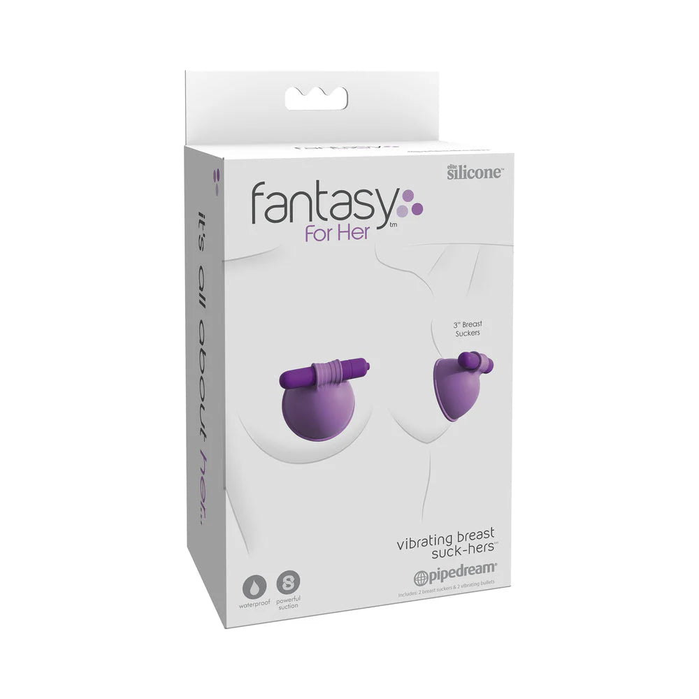 Fantasy For Her Vibrating Breast Suck-hers