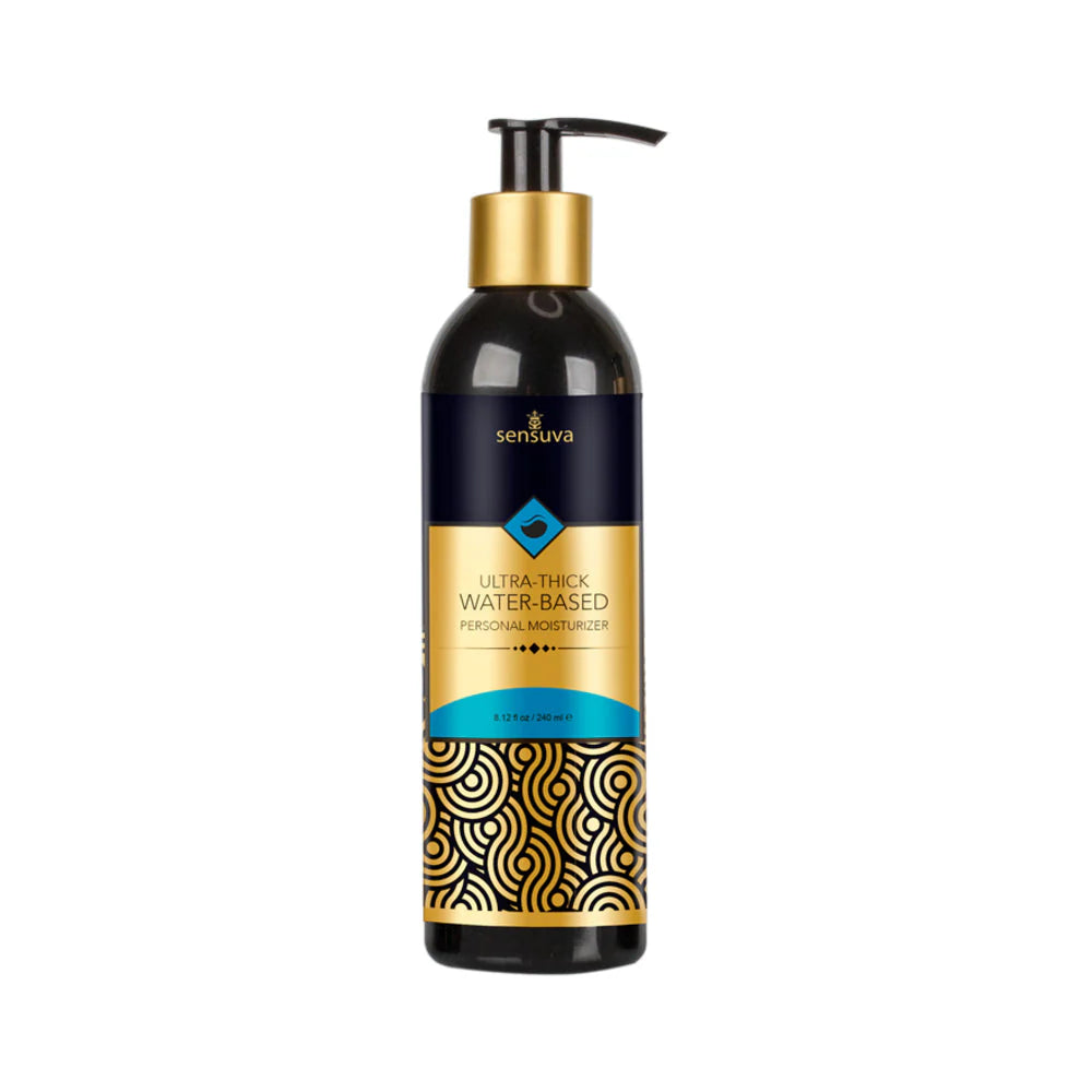 Sensuva Ultra Thick Water Based Moisturizer Unscented 8.12oz