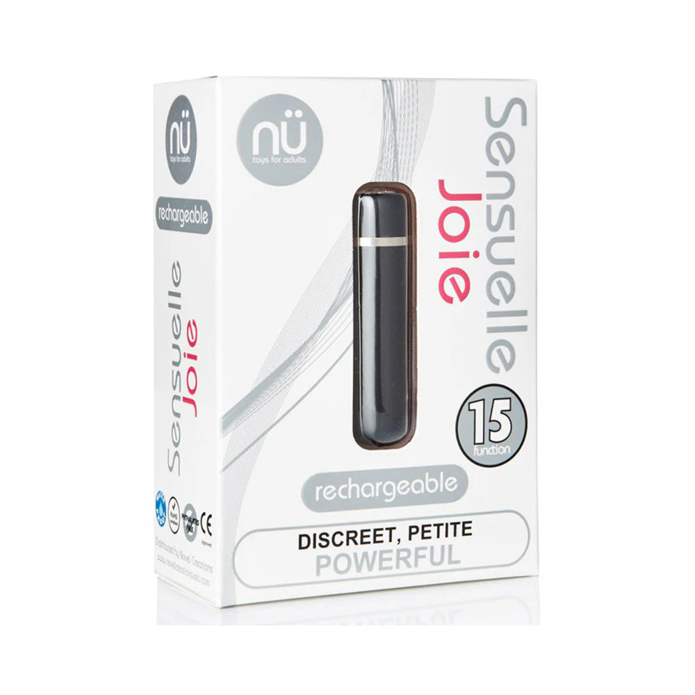 Sensuelle Joie 15 Function Bullet Black