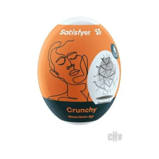 Satisfyer Masturbator Egg Crunchy Orange