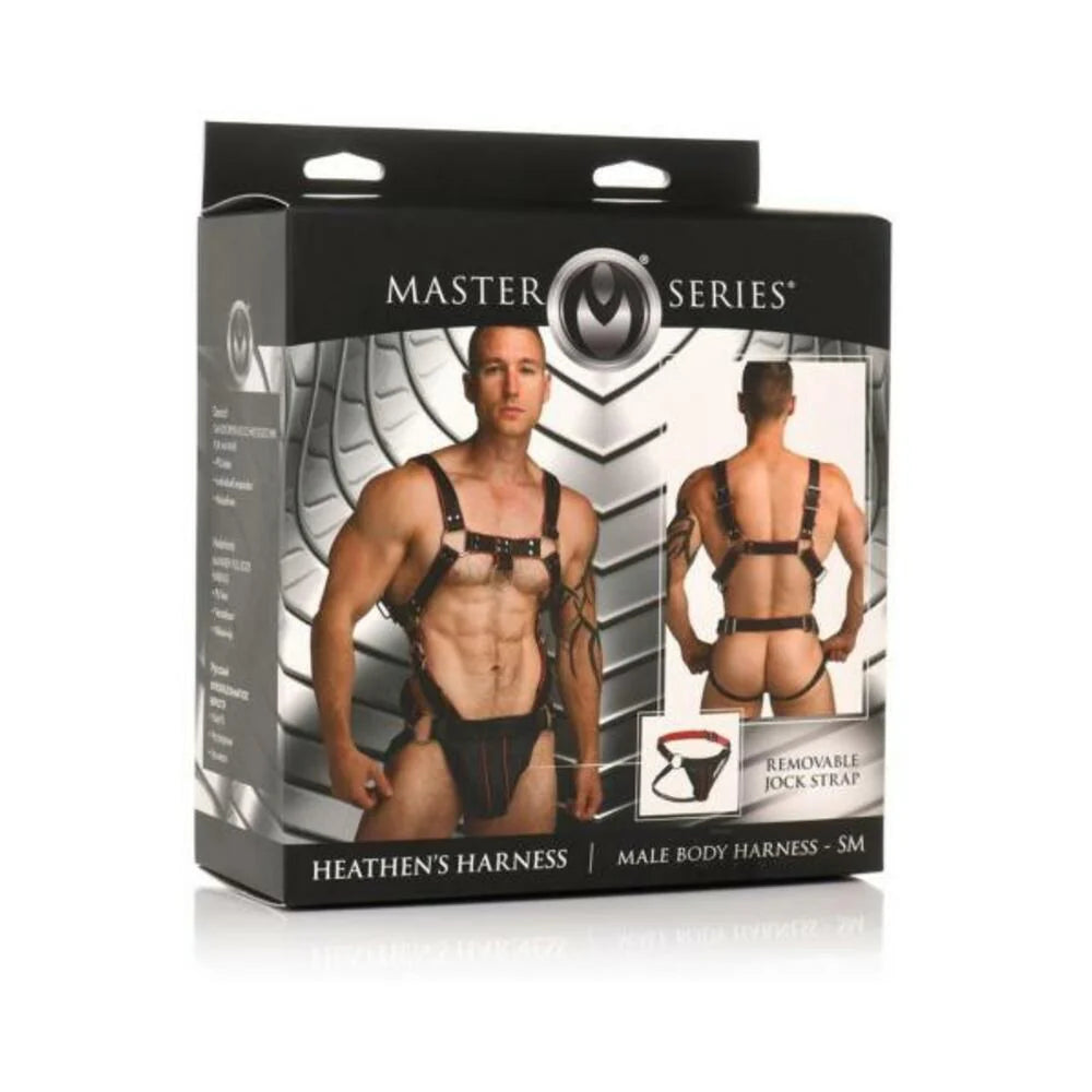 Ms Heathers Male Body Harness S/m
