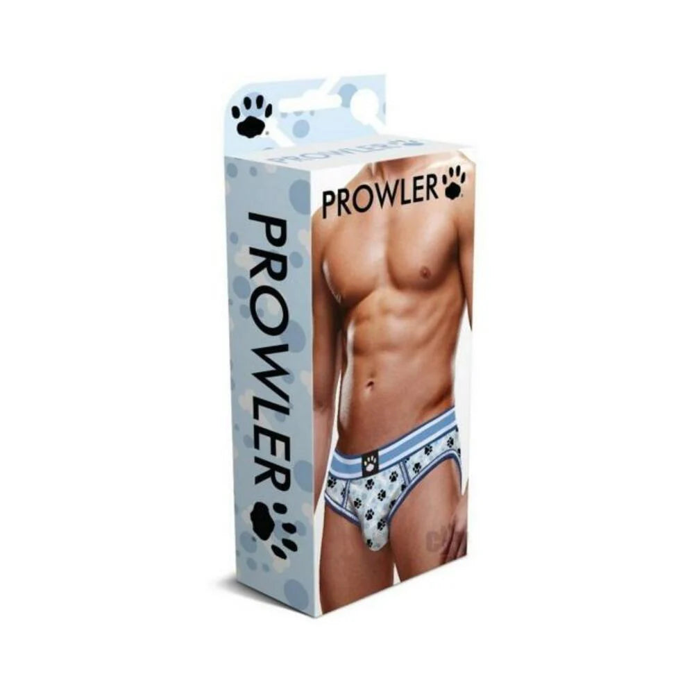 Prowler Blue Paw Open Brief Sm