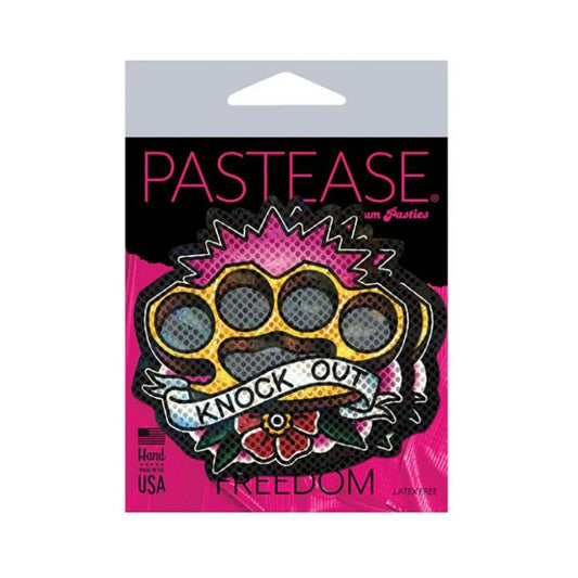 Pastease Diamond Thom Brass Knock Out Knuckles - Multi Color O/s