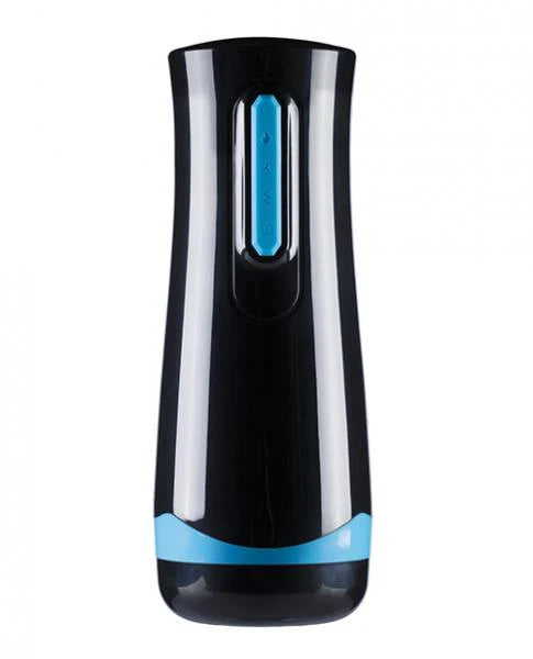 Automatic Male Masturbator With Sucking Penis Sleeve - Black