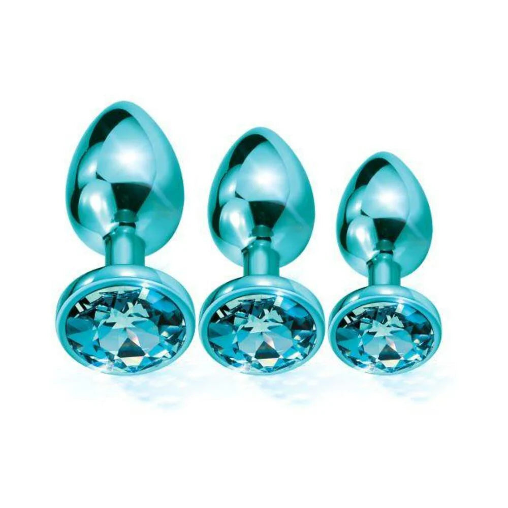 Nixie Metal Plug Trainer Set Blue Metallic