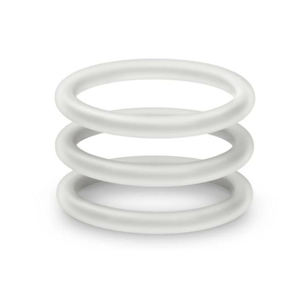 Performance VS3 Pure Premium Silicone Cockrings Large White
