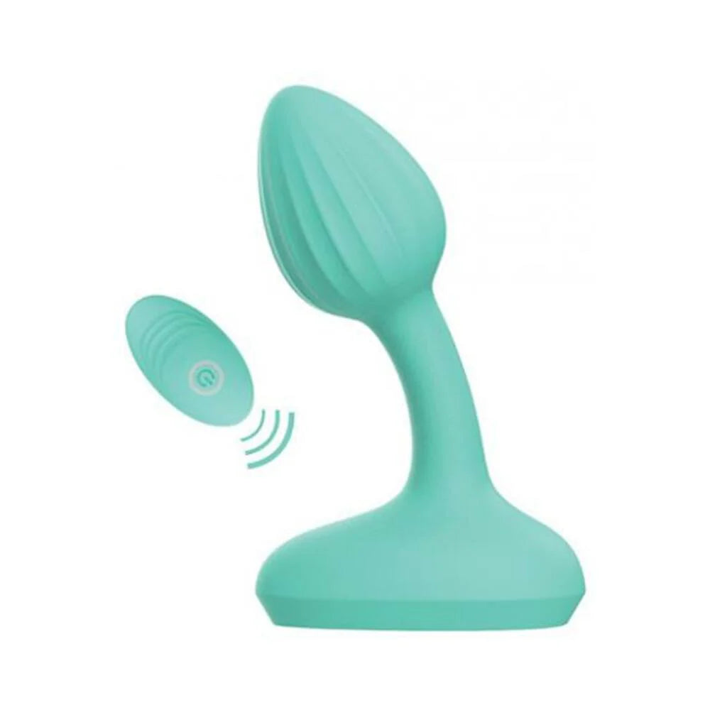 Pink Elephant Dreamer Rechargeable Vibe W/remote - Aqua