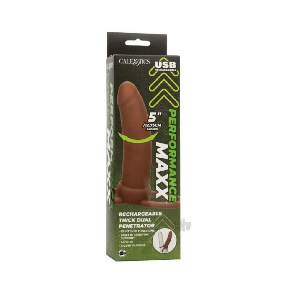 Performance Maxx Thick Dual Penetrator Brown